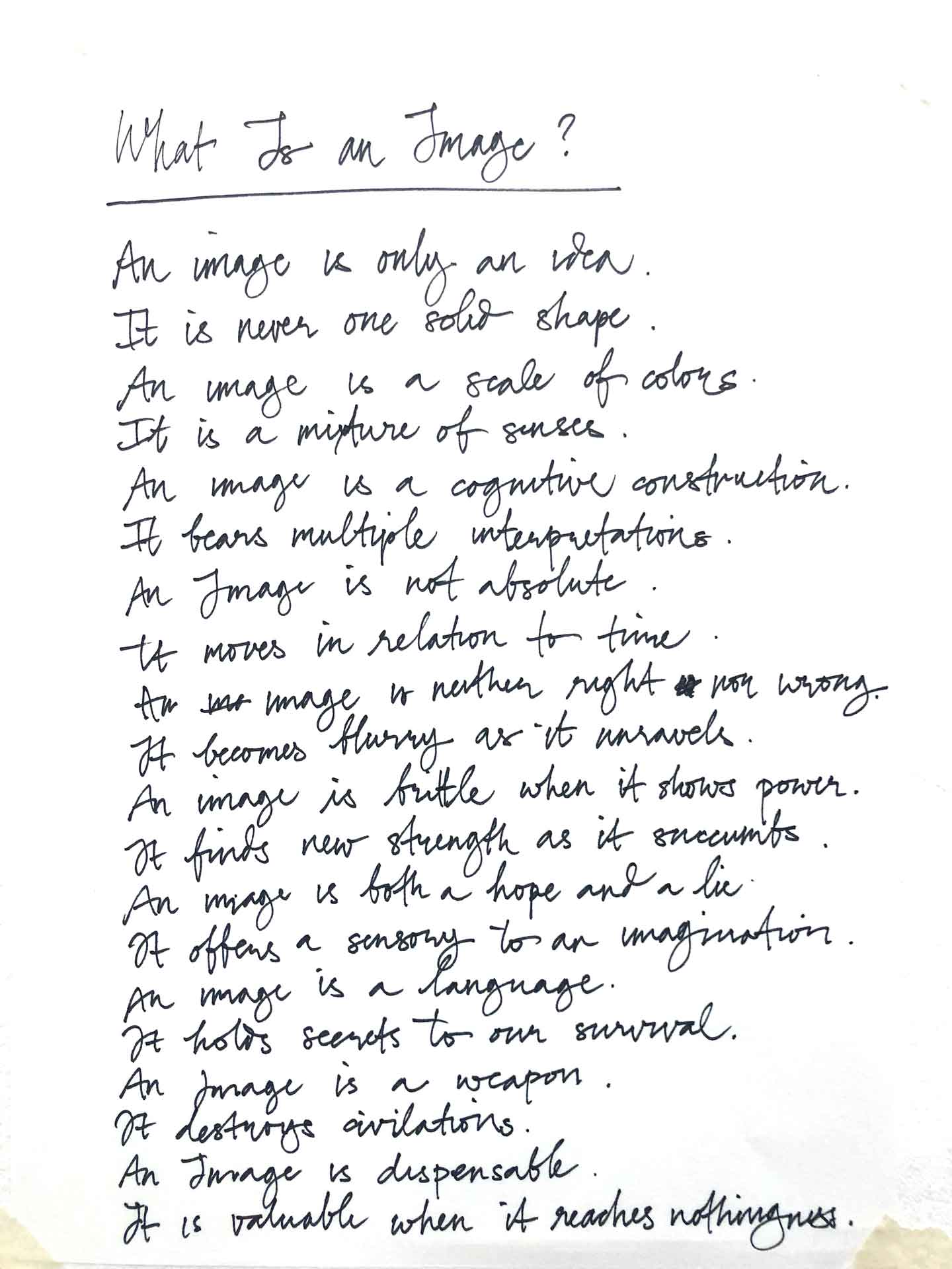 What is an Image? - 3